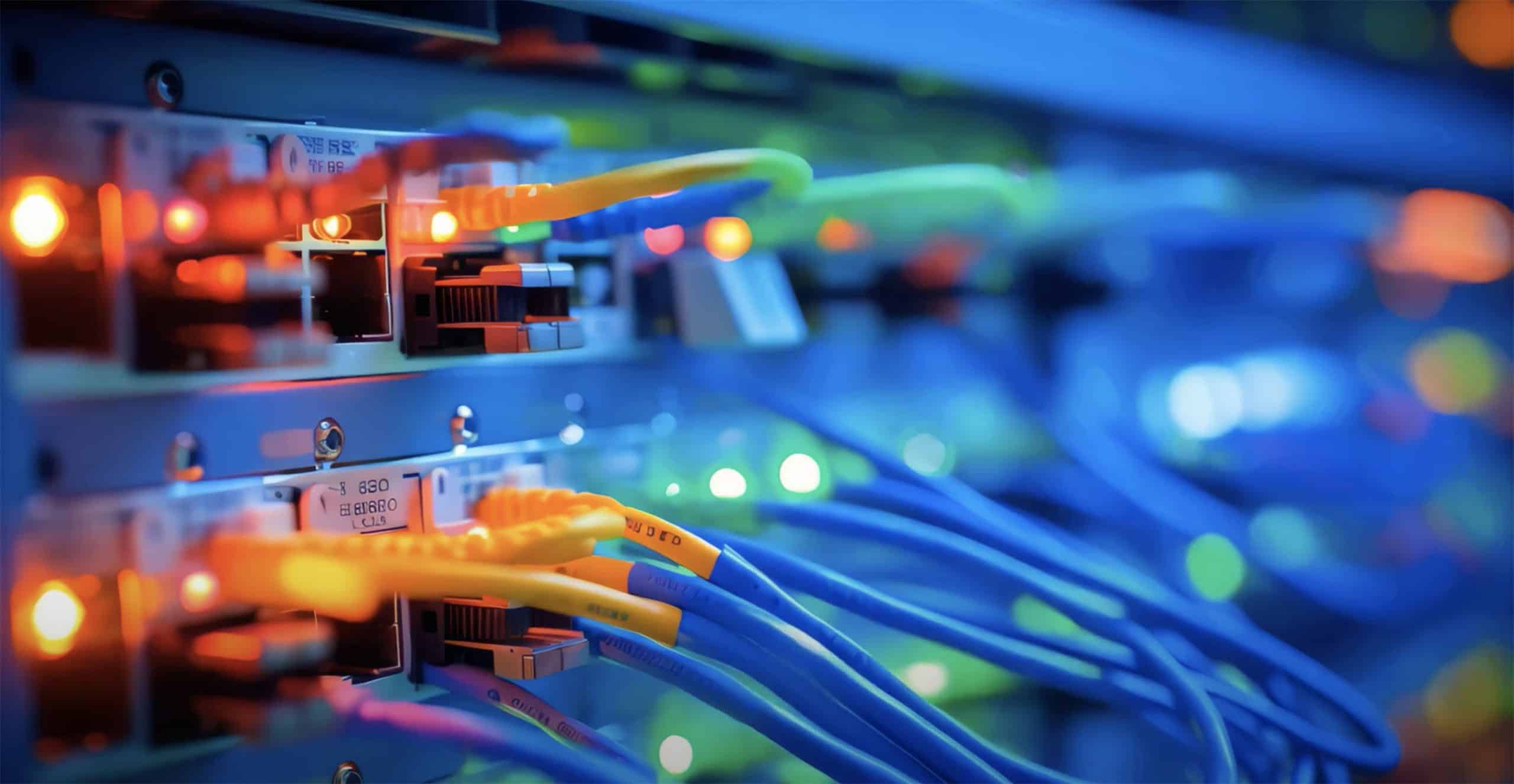 data-cables-stock-image